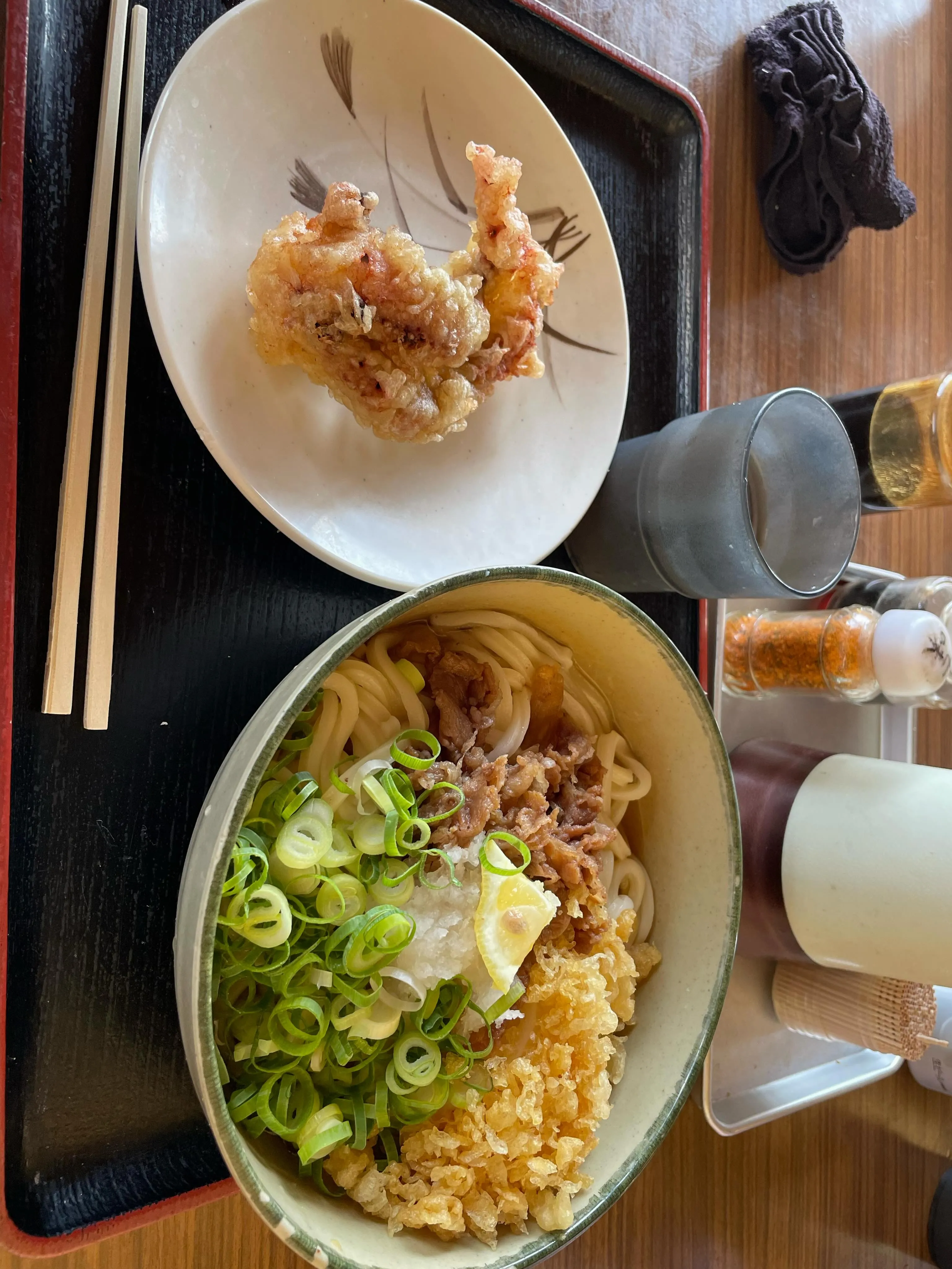 GWに、地元で一番美味しい(と思っている)うどん屋さんに行き...